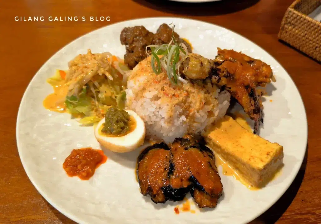 set menu nasi padang 1850 yen di matahari padang kyoto bikin kenyang 