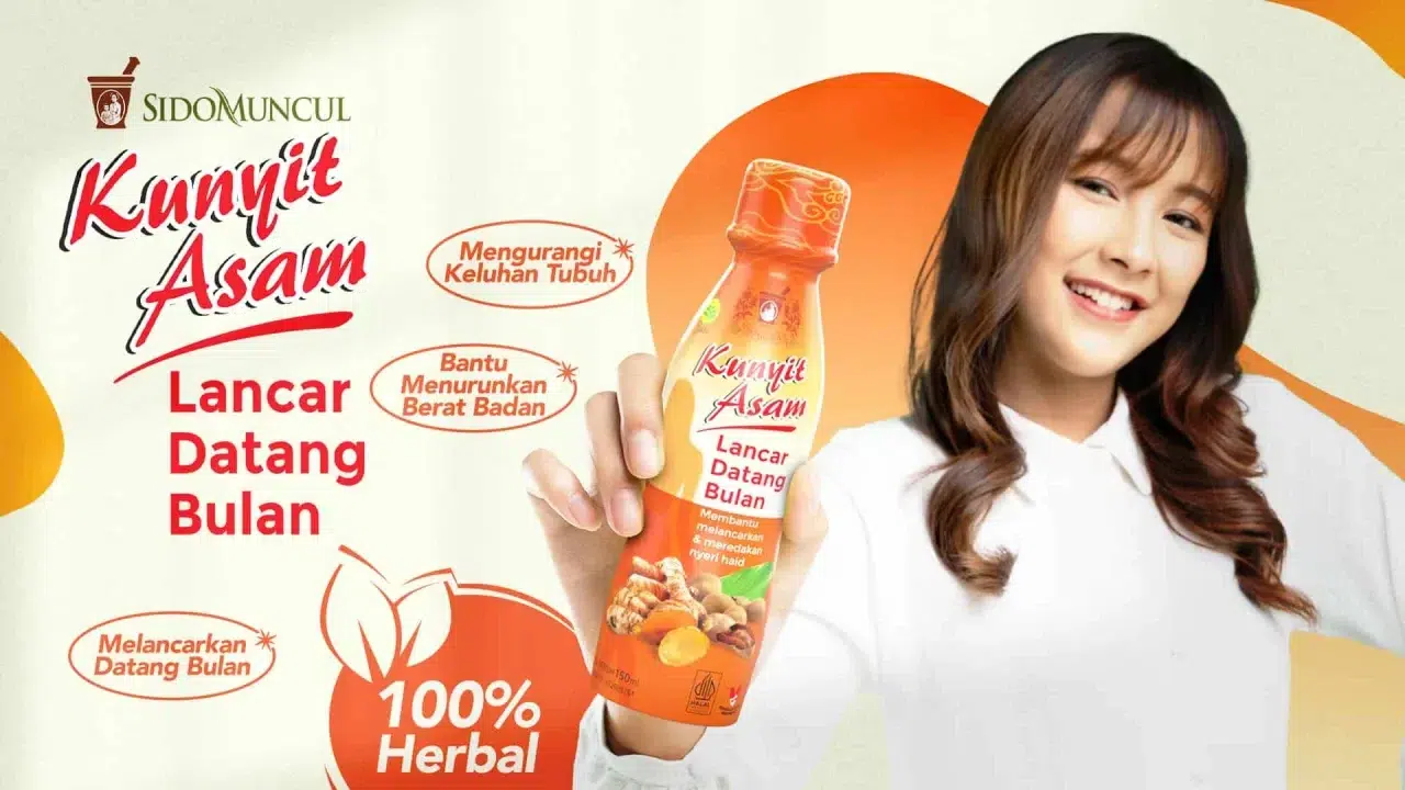 Salah satu cara untuk melancarkan haid adalah minum kunyit asam sidomuncul